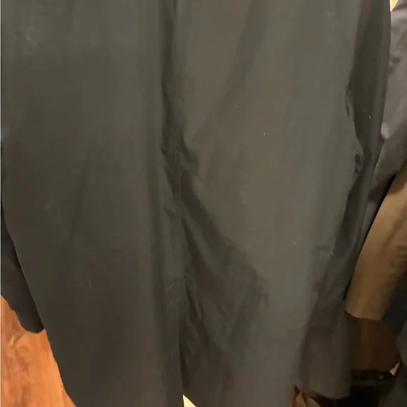 Men's Blue Trench Coat - Picture 3 of 5